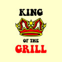 King of the Grill button