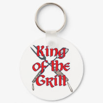 King of the Grill keychains