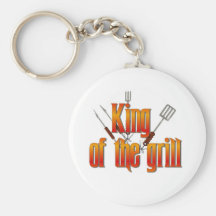 King of the Grill Keychain