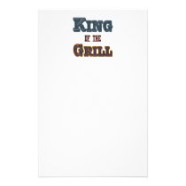 King of the Grill Stationery stationery
