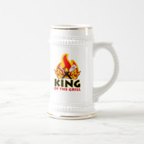 King Of The Grill stein mugs