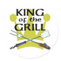King of the Grill sticker