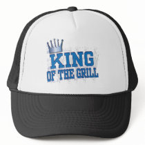 king of the grill trucker hat