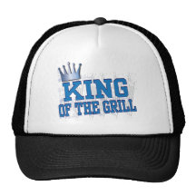 king of the grill trucker hat