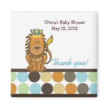 King of the Jungle Favor Magnet