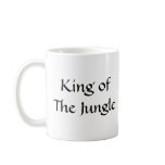 king of the jungle mug