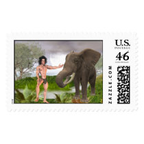 King of the jungle postage