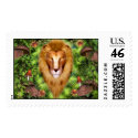 King Of The Jungle Stamp by sirenscastle King Of The Jungle Stamp