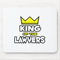 King of the Lawyers Mouse Pad
