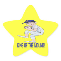 King Of The Mound Sticker