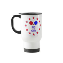 King of the Table Ping Pong Coffee Mug
