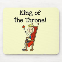 King of the Throne Tshirts and Gifts Mousepad