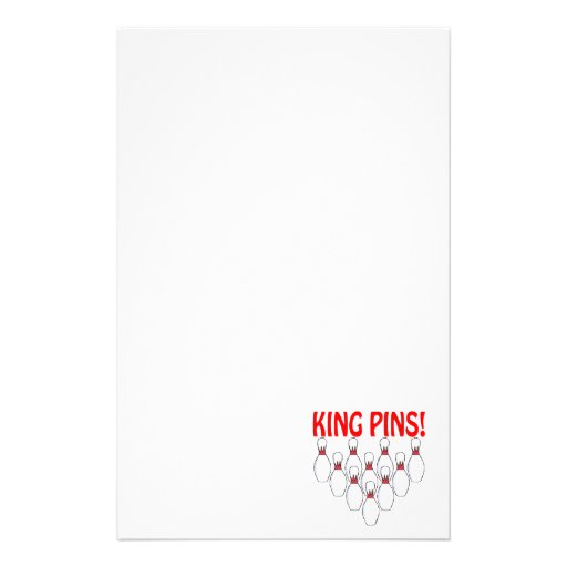 King Pins Stationery Paper