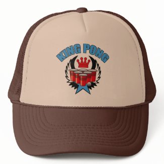 King Pong 2 - Beer Pong hat