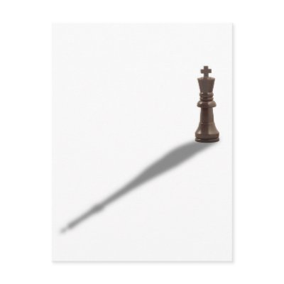 King Post Card by roimim