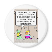 king prince princess sitting corner punishment tre refrigerator magnets