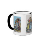 King, Queen, and Knight of Cups Tarot Coffee Mug