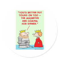 king queen armor macbeths dinner shakespeare stickers by rexfmay king queen armor macbeths dinner shakespeare stickers