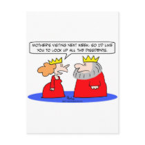 king queen mother lock up dissidents postcards