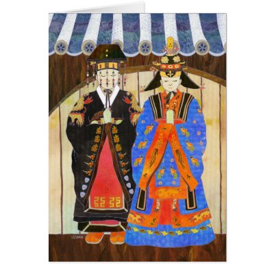 King & Queen's Wedding Card by daphne1024