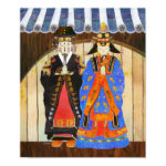King & Queen's Wedding Poster print