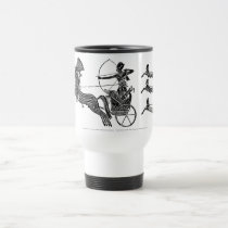 King Ramesses II and his Sons Vintage Travel Mug! mugs