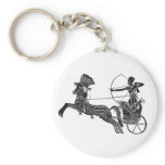 King Ramesses II Egyptian Vintage Art Keychain!
