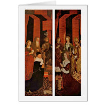 King Rene Of Anjou And Wife By Nicolas Froment Cards