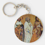 King Richard Ii Of England Is By Its Patron Saint Keychain