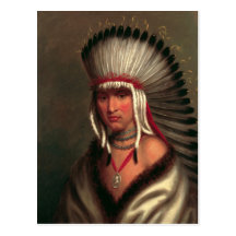 King’s “Generous Chief” postcard
