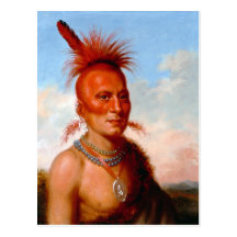 King’s ”Wicked Chief” postcard