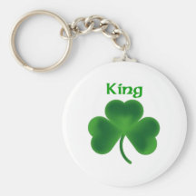 King Shamrock Key Chains