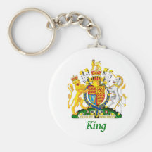 King Shield of Great Britain Key Chain