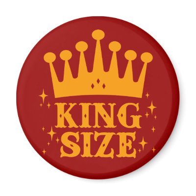 King Size Fun Magnet by tshirtdujour