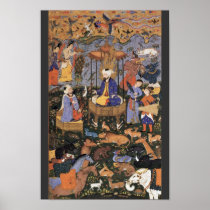 King Solomon By Persischer Meister Print