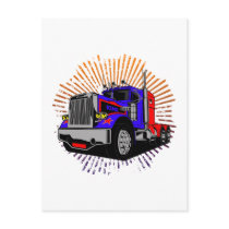 King Trucker Postcards