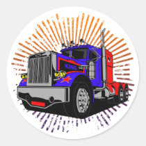 King Trucker stickers