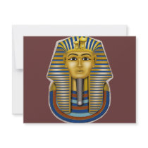 King Tut Mask Costume Tees n Stuff invitations