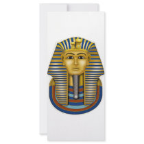King Tut Mask Costume Tees n Stuff Customized Rack Card