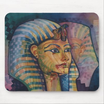 King Tut Mousepad by ArtbyVanessa