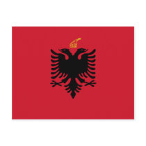 Kingdom Of Albania, Albania flag Post Cards