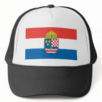 Kingdom of Dalmatia Croatia and Slavonia Flag hats