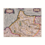 Kingdom of Fez Fes Antique Map of Morocco Postcard postcards