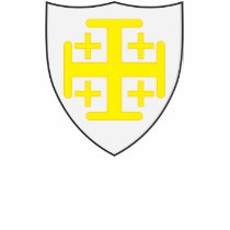 Kingdom of Jerusalem Coat of Arms t-shirts