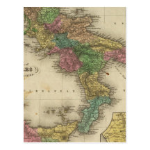 Kingdom of Naples or The Two Sicilies 2 Postcard