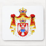 Kingdom of Yugoslavia Coat of Arms Mousepads