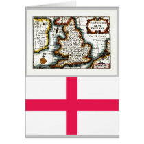 Kingdome of England (Kingdom of England) Map/Flag cards