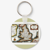 Kingdome of England (Kingdom of England) Map/Flag keychains