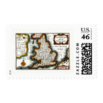 Kingdome of England (Kingdom of England) Map/Flag postage