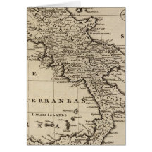 Kingdoms of Naples and Sicily, Italy Greeting Cards